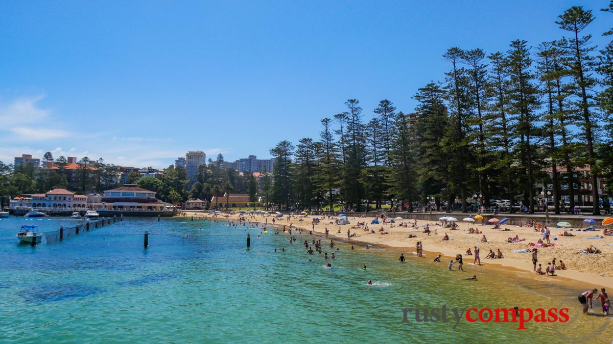 Manly Cove - seen of many historical encounters